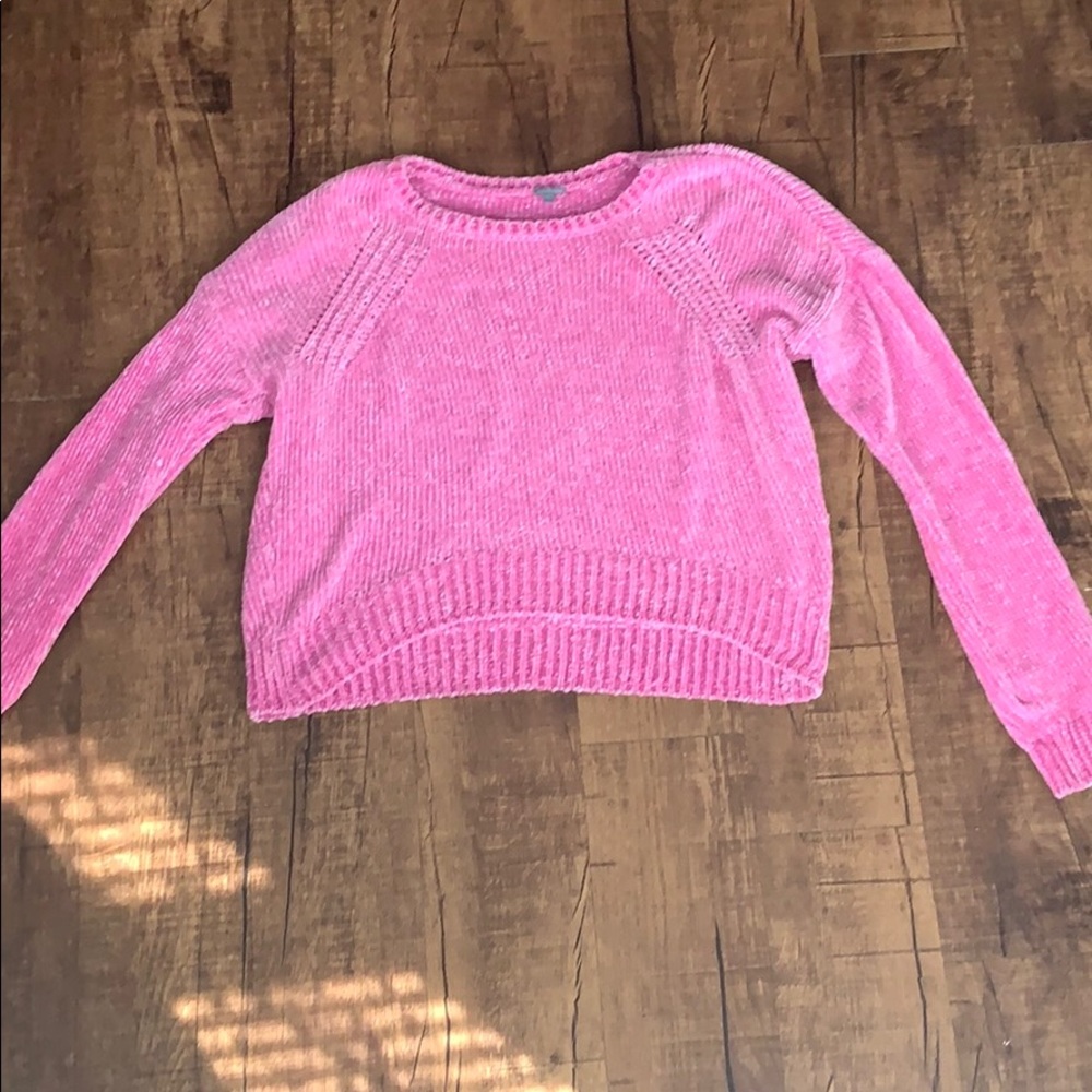 Pink sweater